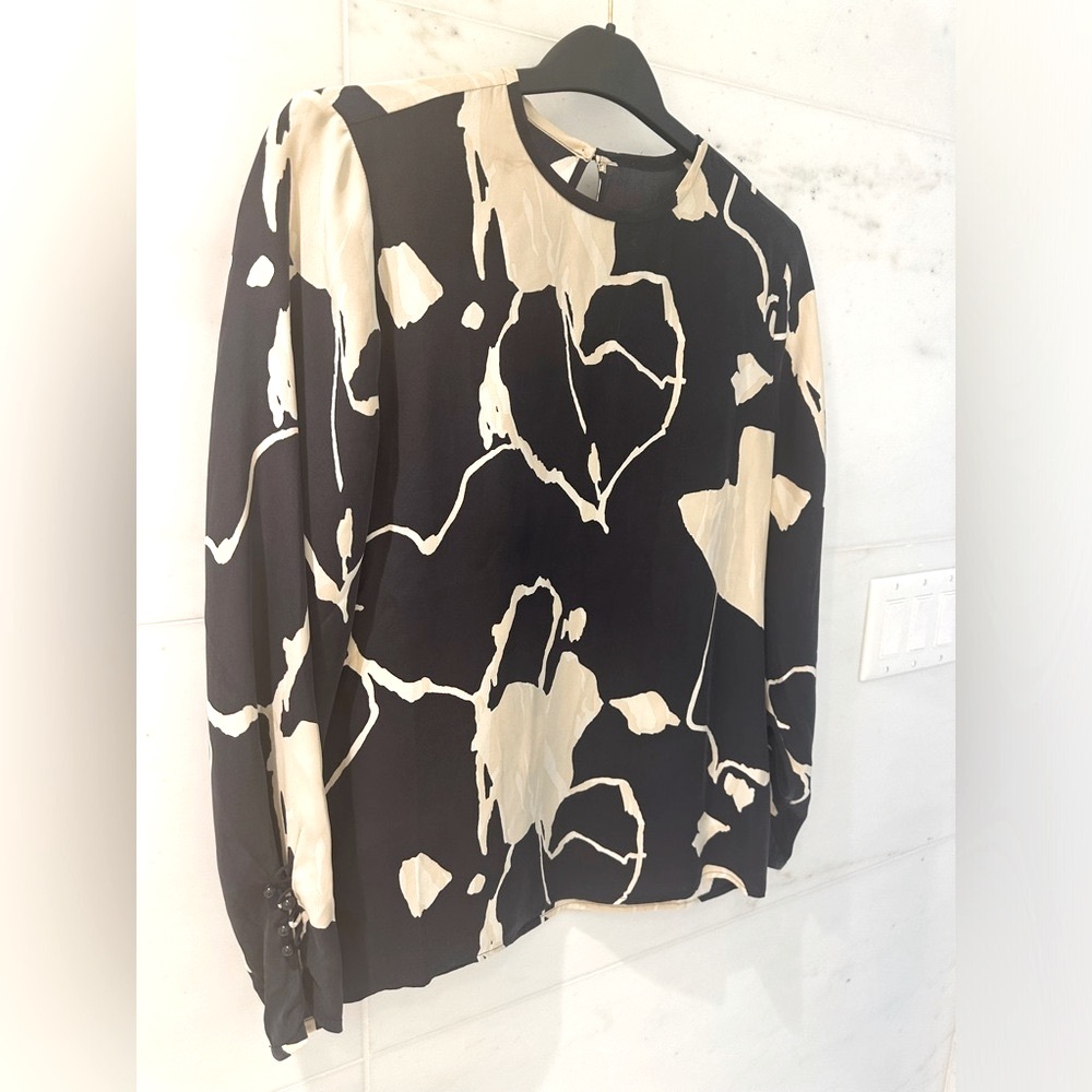 Diane von furstenberg silk blouse